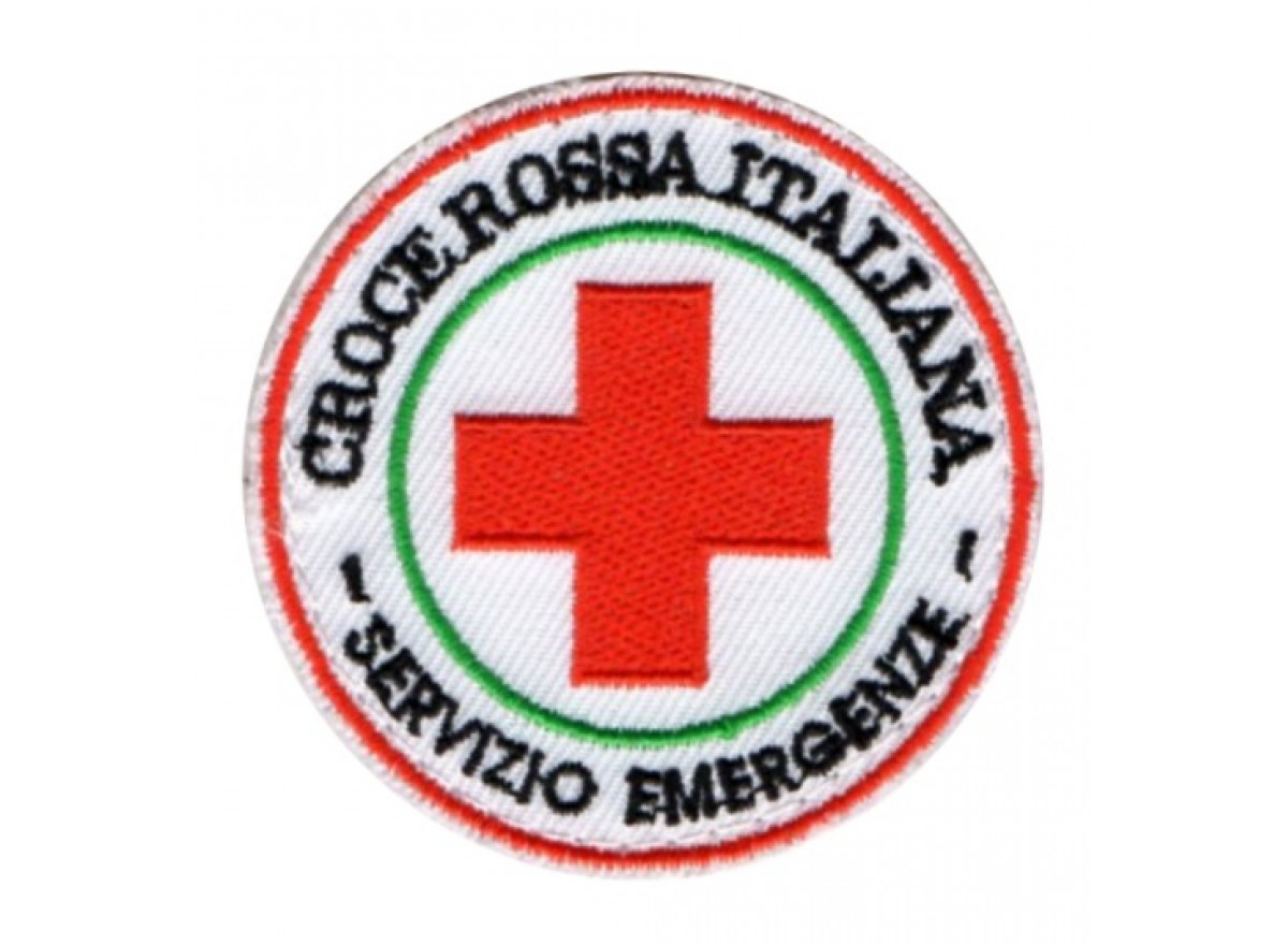 Patch Croce Rossa Italiana - Servizio Emergenze